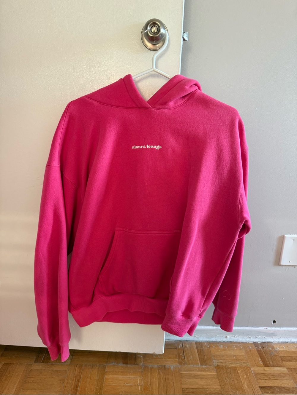 Aloura Lounge Self-Love Pink Hoodie